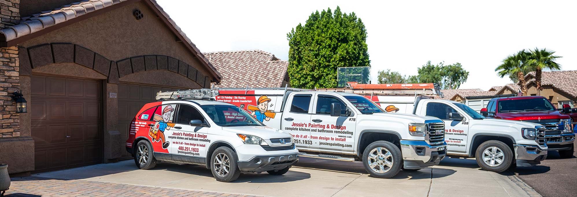 Jessie's Painting Services Peoria, Glendale, Arizona Jessie's Painting - Peoria, Arizona and Glandale bathroom and kitchen remodel services.